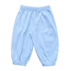 Bloomer Pants- Light Blue Gingham