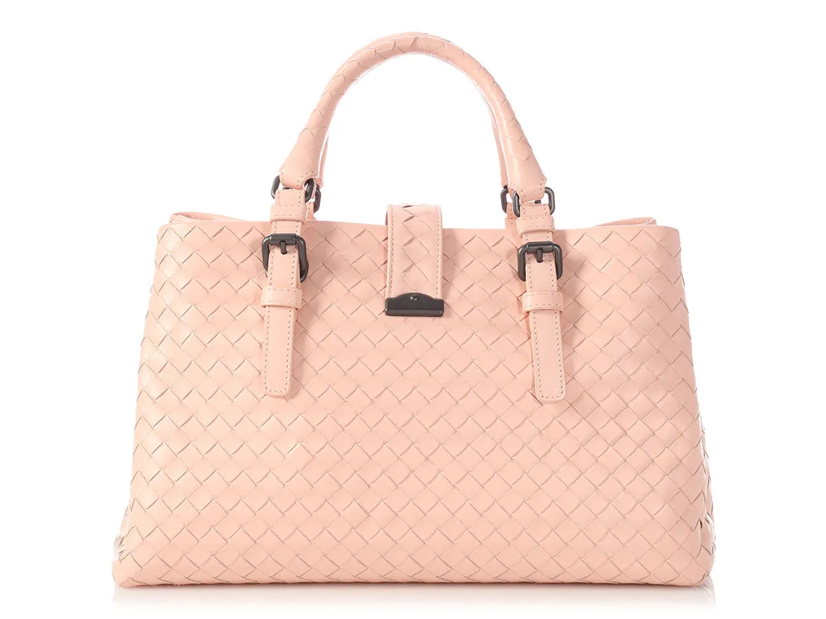 Bottega Veneta Small Pink Roma Bag