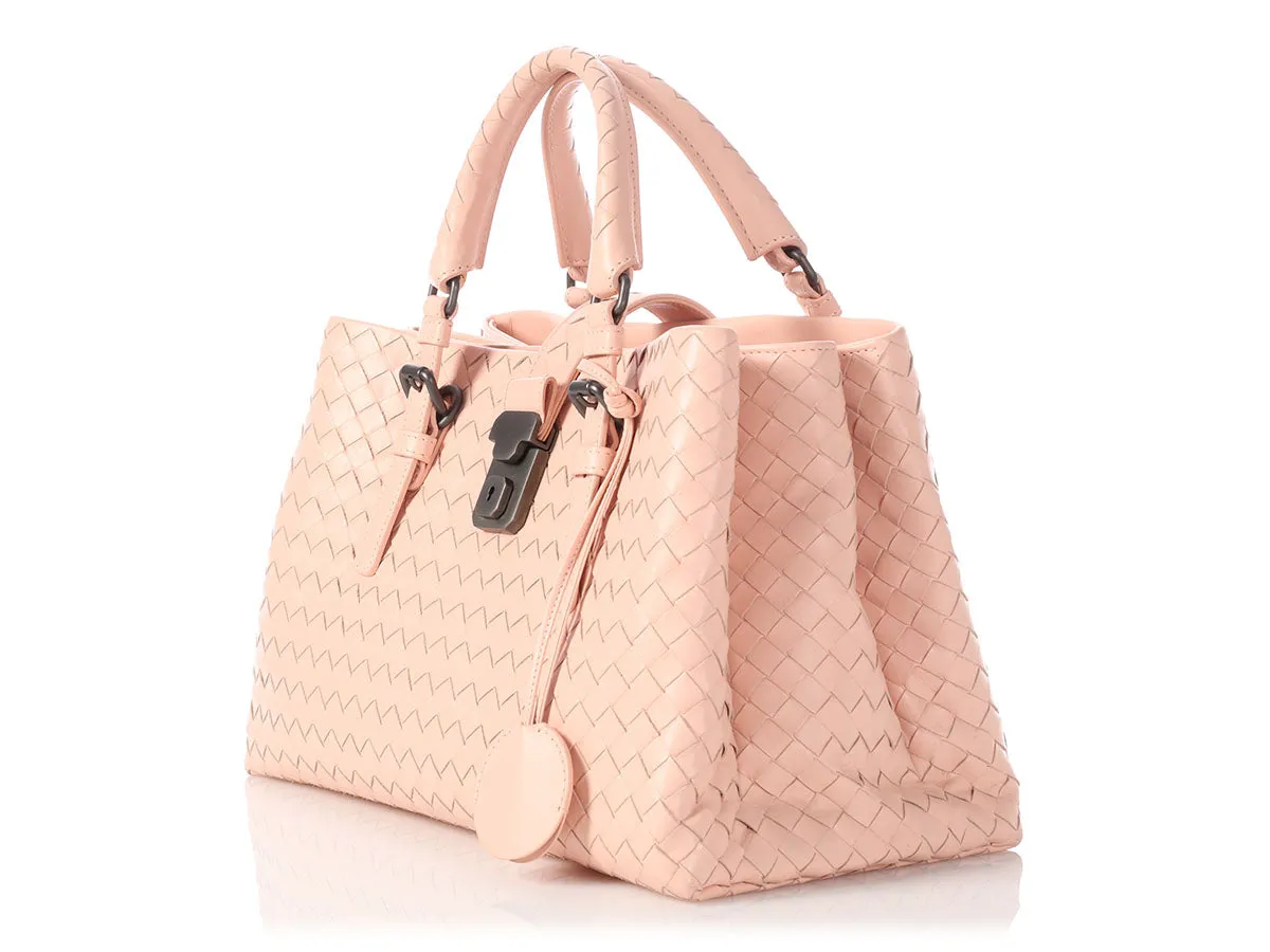 Bottega Veneta Small Pink Roma Bag