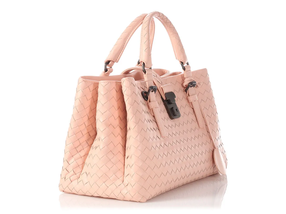 Bottega Veneta Small Pink Roma Bag