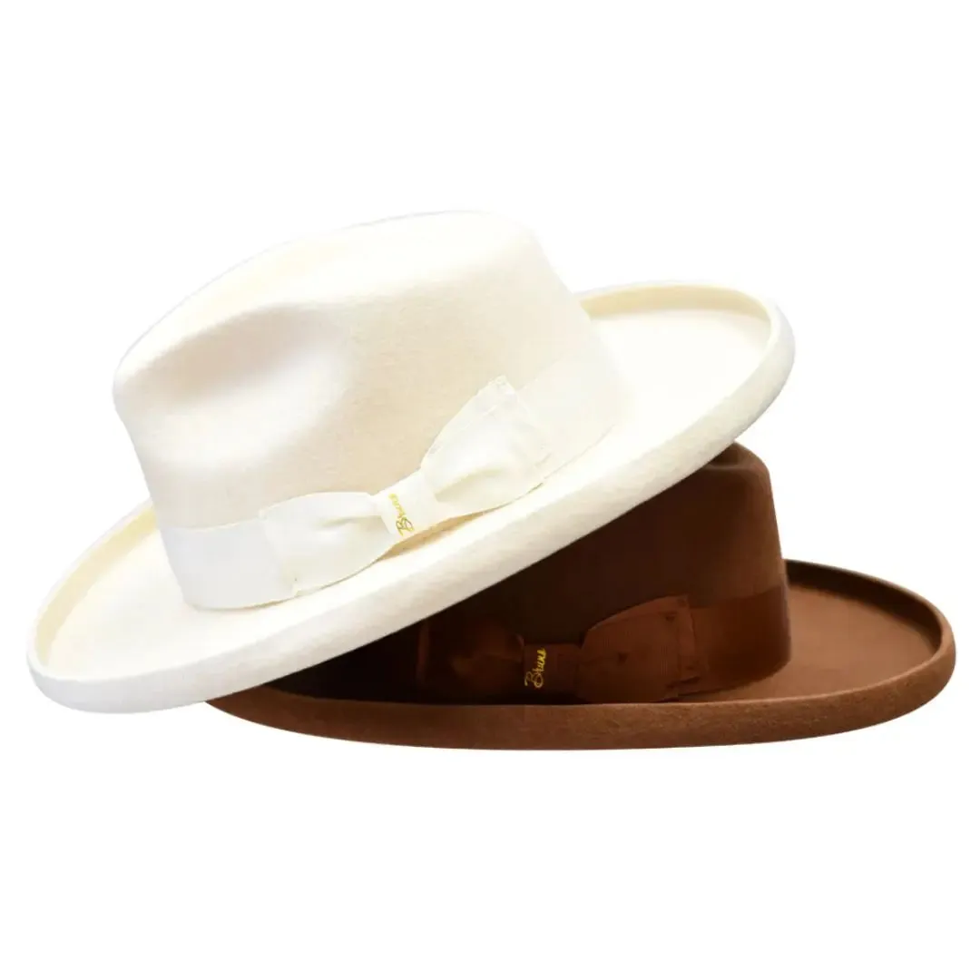 Bruno Capelo The Rebel Wide Brim Wool Fedora