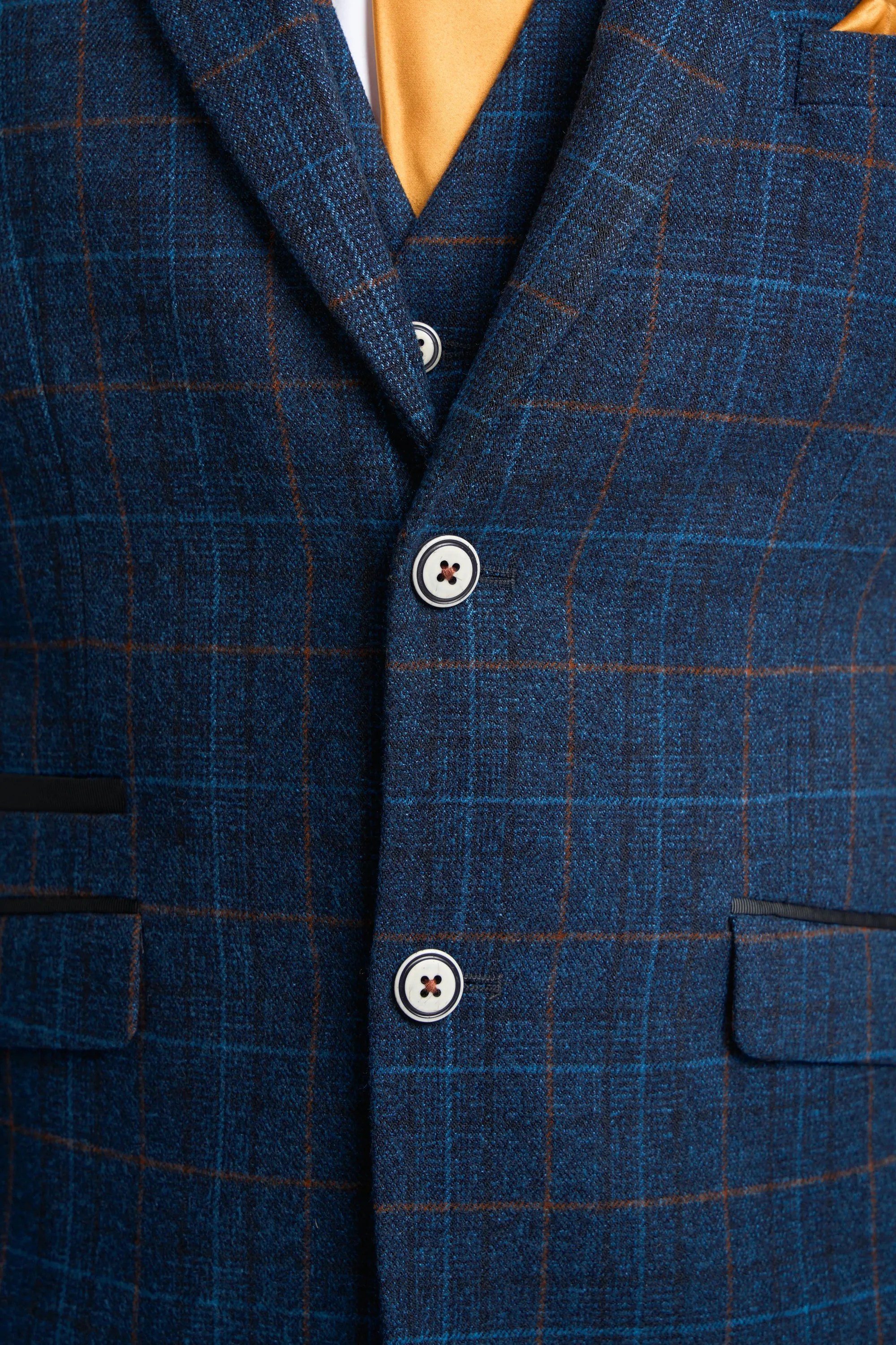 Cody Blue Check Blazer