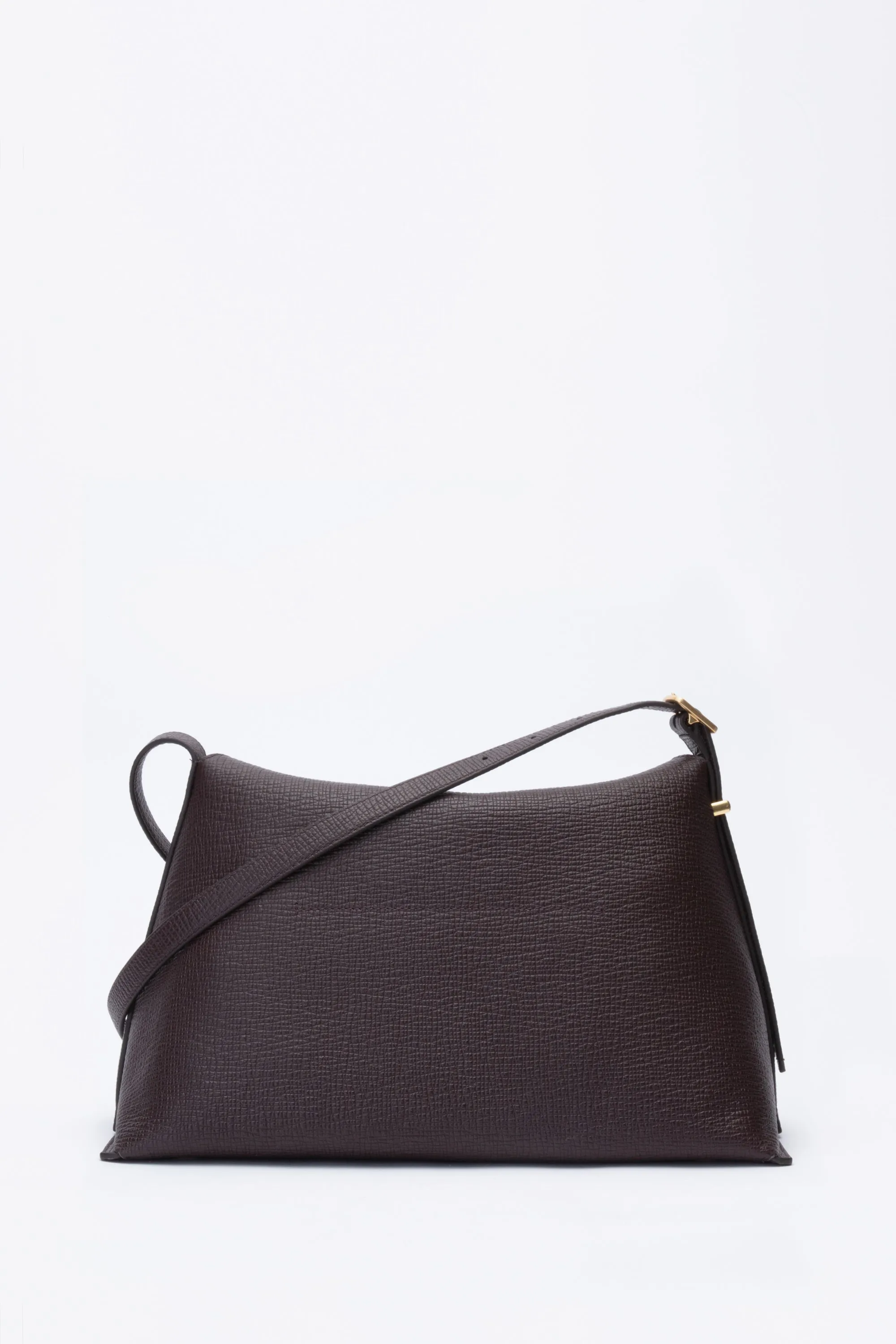 Dark Chocolate ID Soft Shoulder Bag