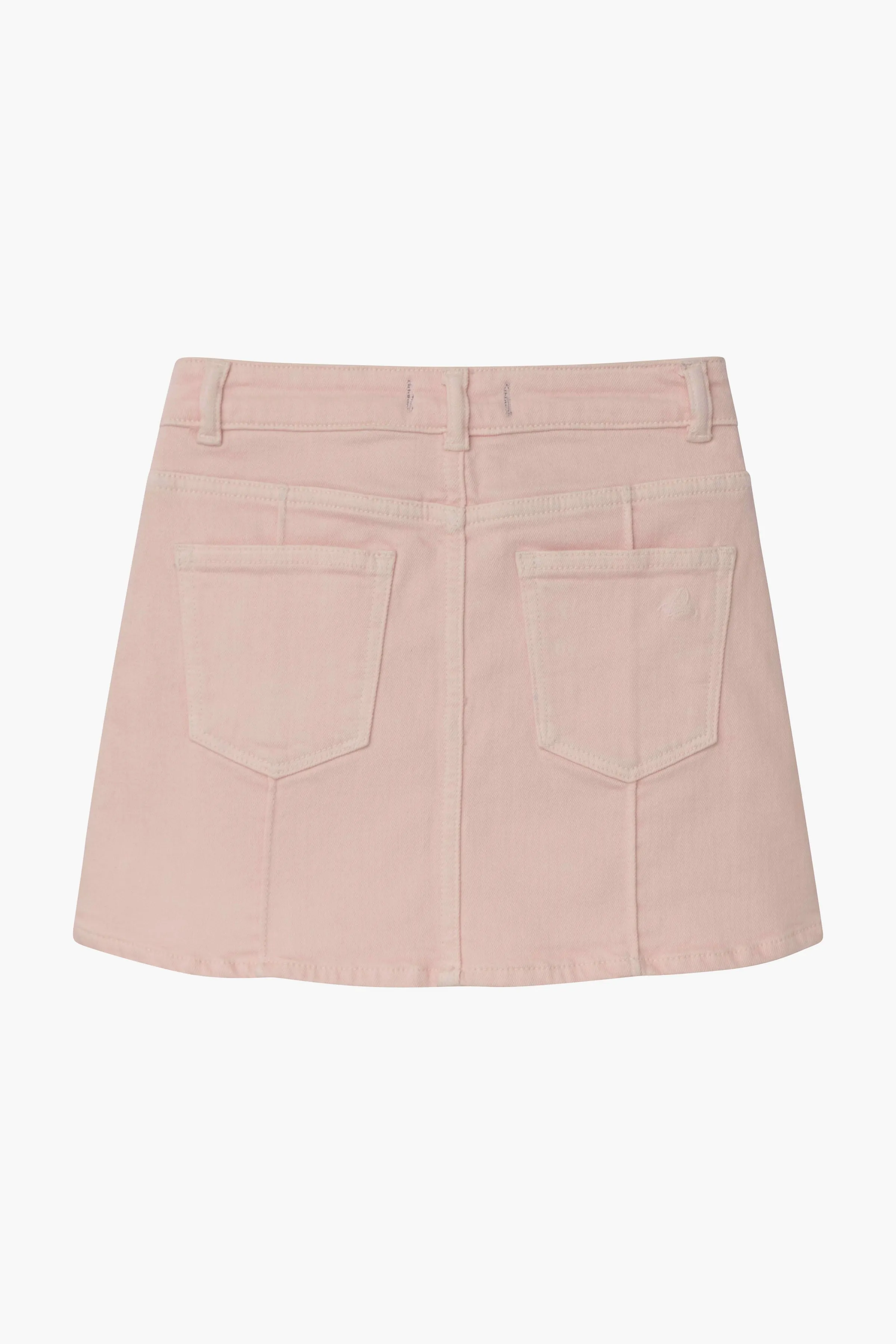 DL1961 Jenny Girls Jean Skirt - Rosewater