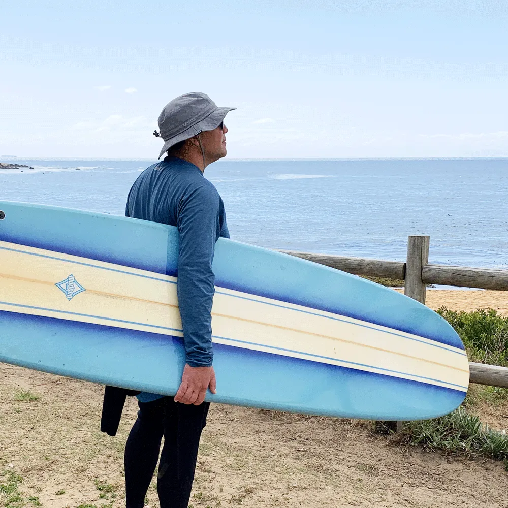 Downwind Surf Hat - Light Grey