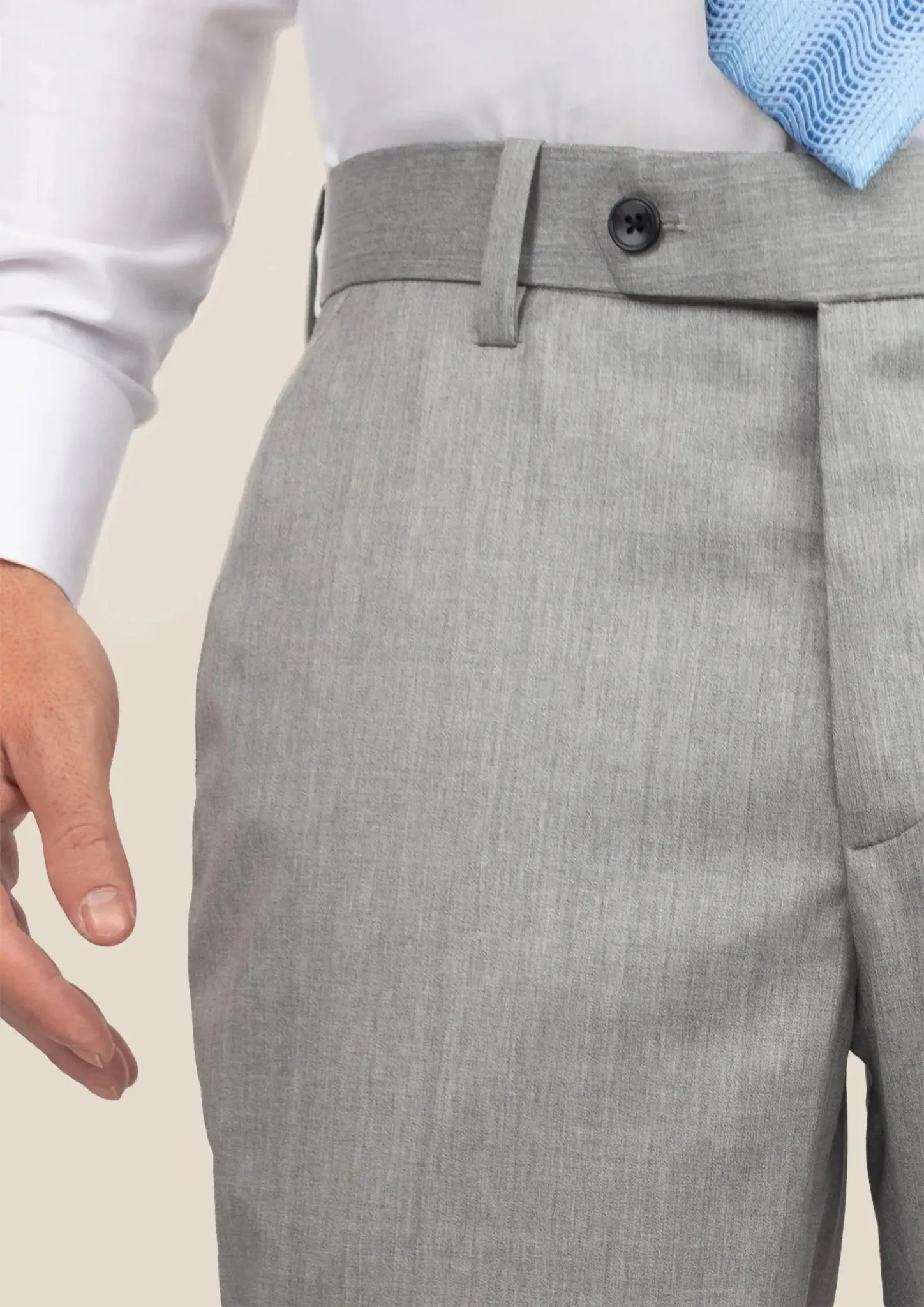 Glacier Grey Twill Pants