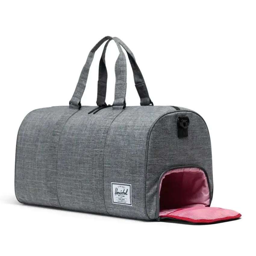 Herschel Novel Duffle - Raven Crosshatch