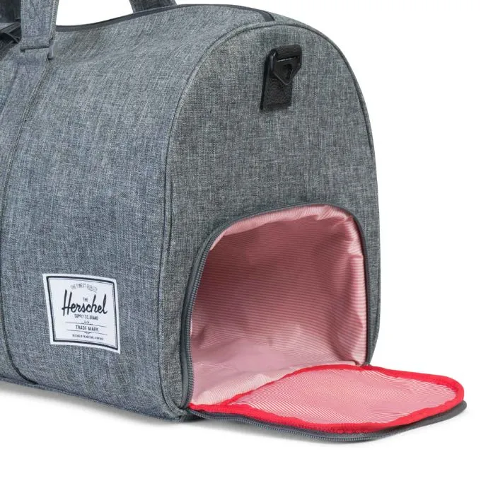 Herschel Novel Duffle - Raven Crosshatch