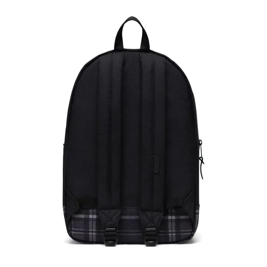 Herschel Settlement Backpack - Black/Grayscale Plaid