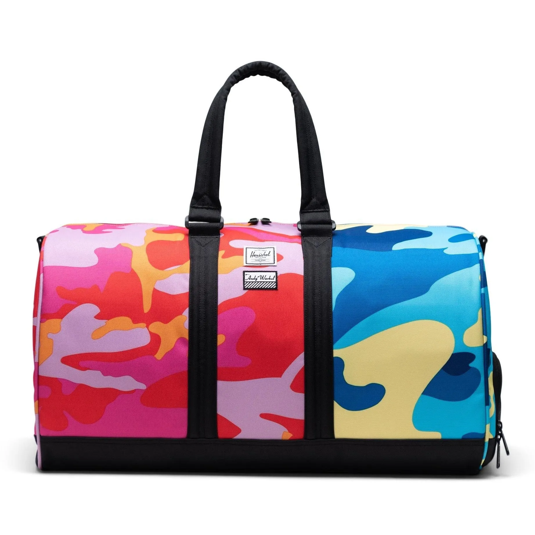 Herschel Supply Co. Novel Duffle - Andy Warhol Pink/Blue Camo Print