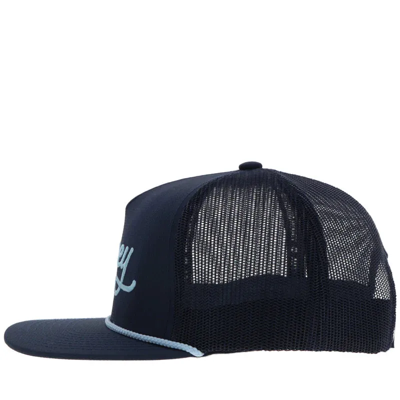 Hooey "OG" HAT NAVY & Light BLUE Detail - 2460T