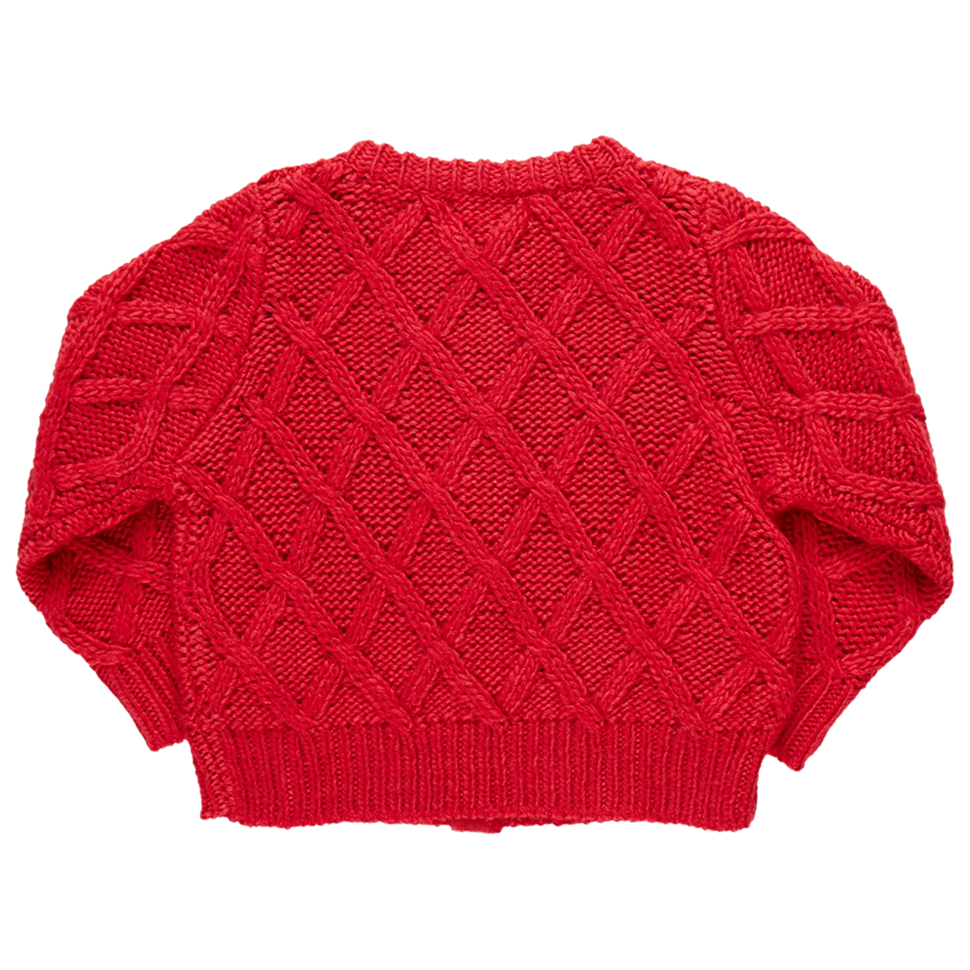 Katrina Sweater, Red