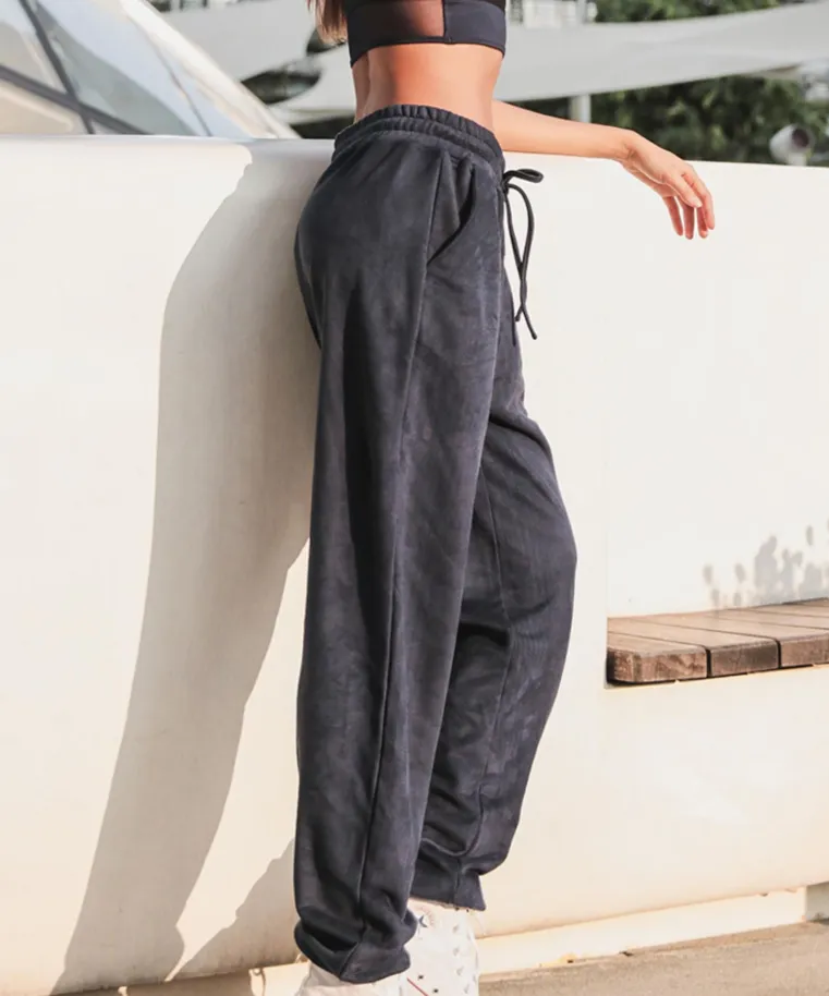 LANIKAR RELAXED FIT COTTON TRACK PANTS