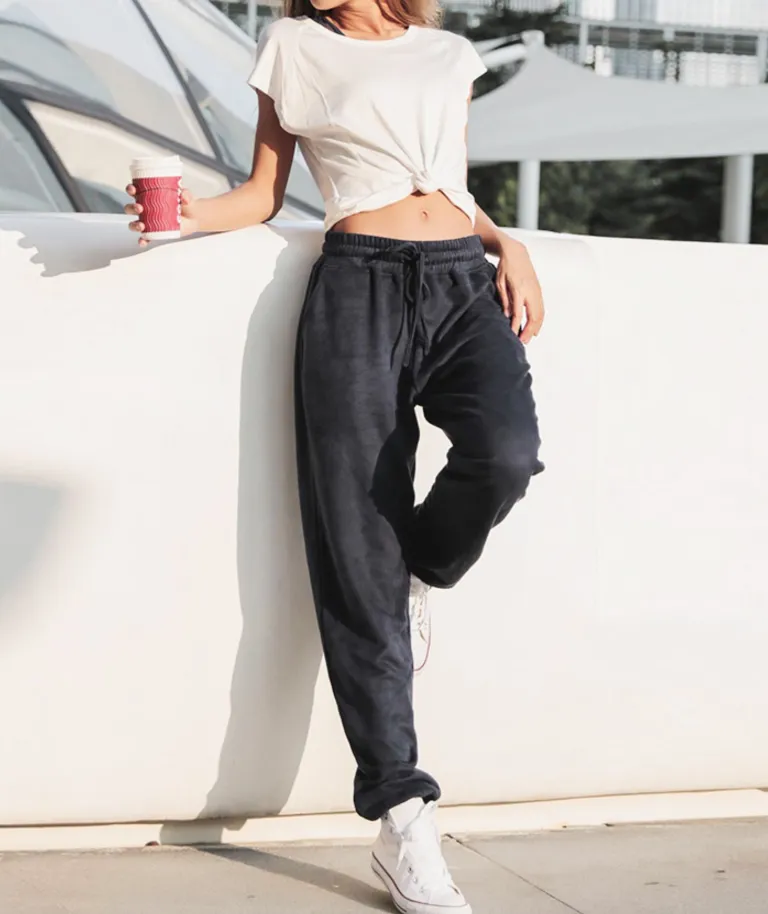 LANIKAR RELAXED FIT COTTON TRACK PANTS