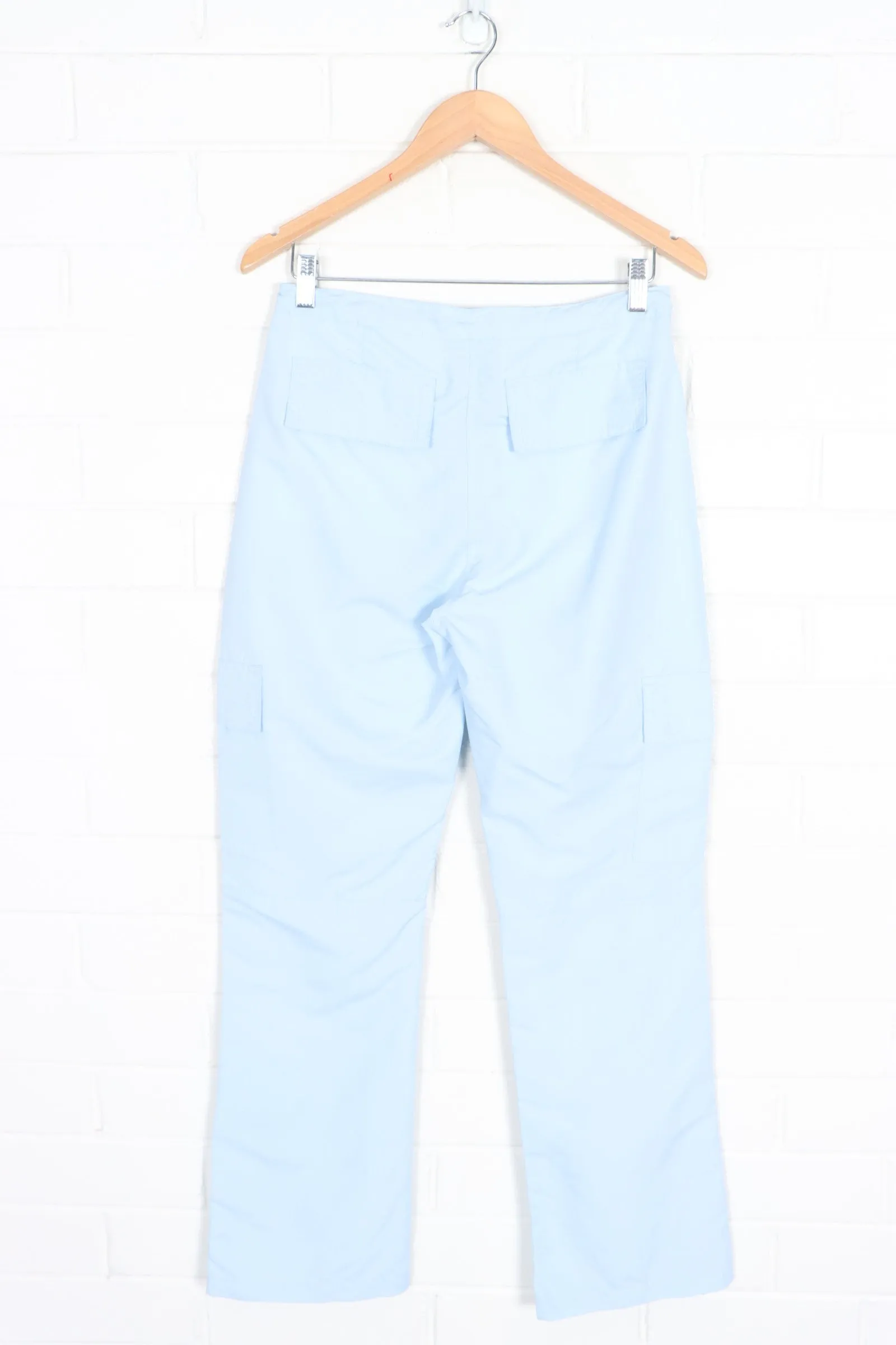 Light Blue Lightweight Cargo Pants (Women's S)