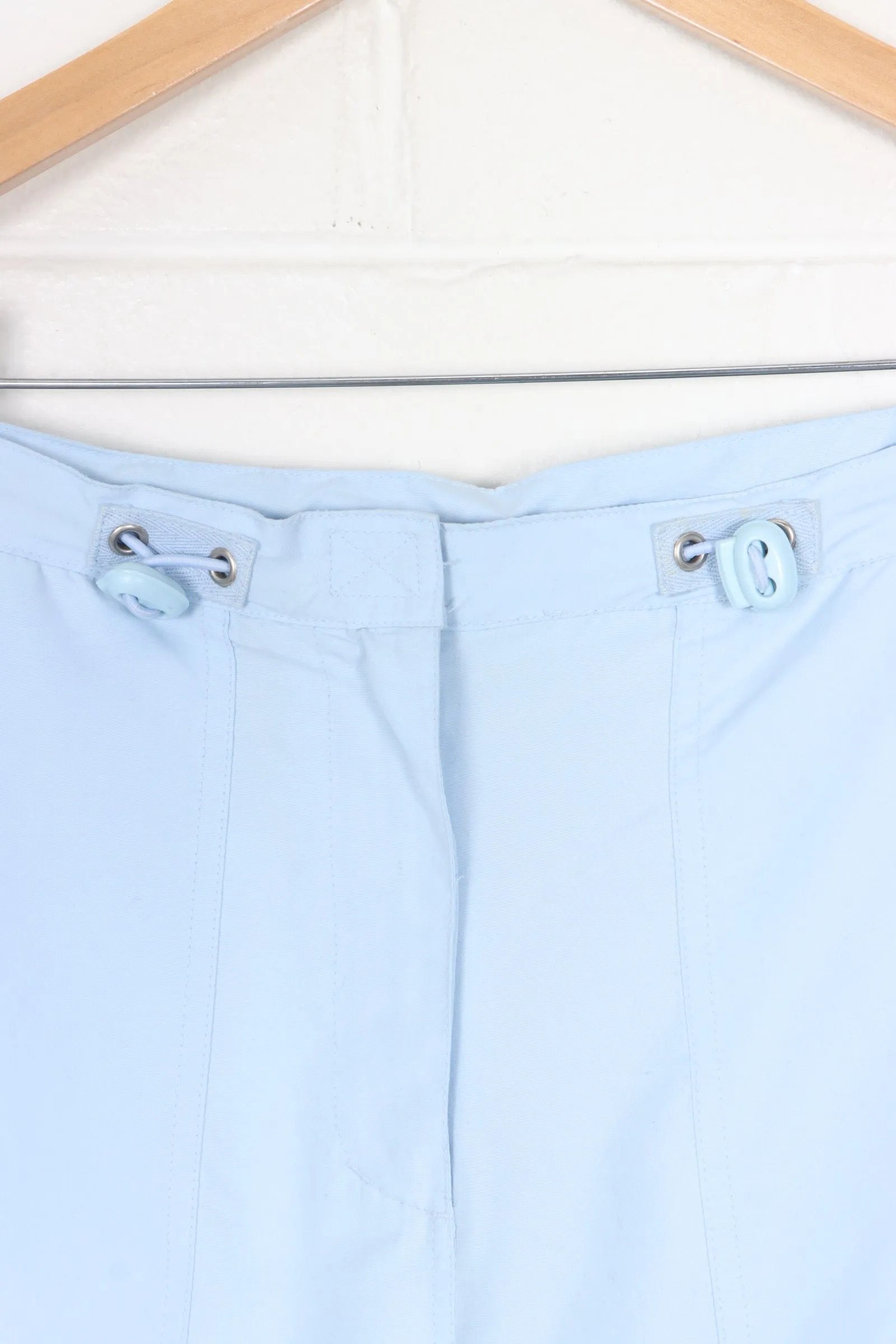 Light Blue Lightweight Cargo Pants (Women's S)