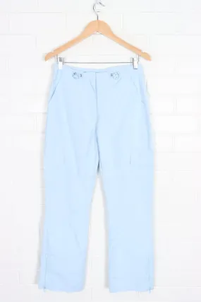 Light Blue Lightweight Cargo Pants (Women's S)