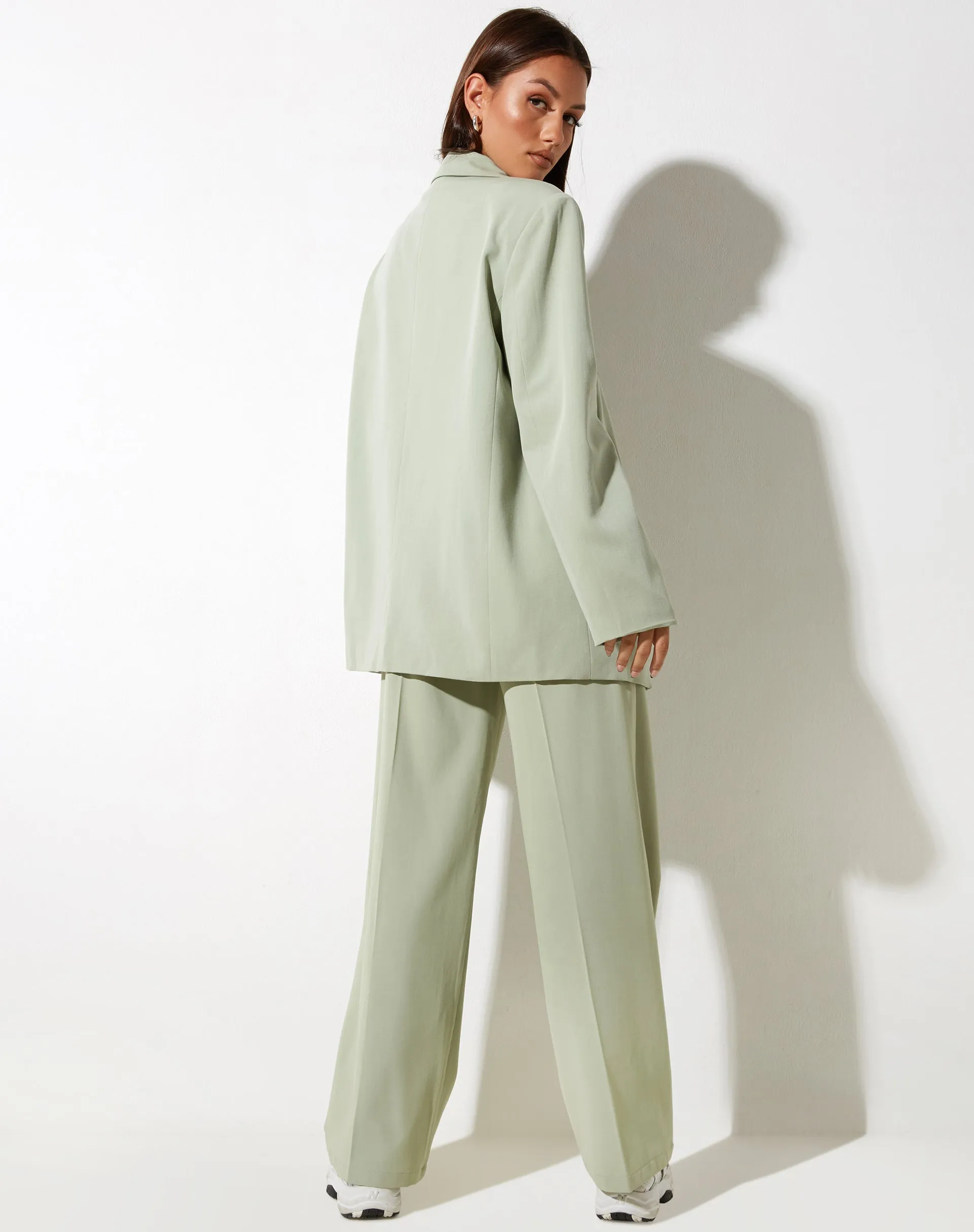 Maiwa Blazer in Sage