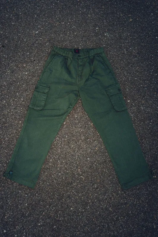 Man's Twill Relaxed Fit Cargo Pant