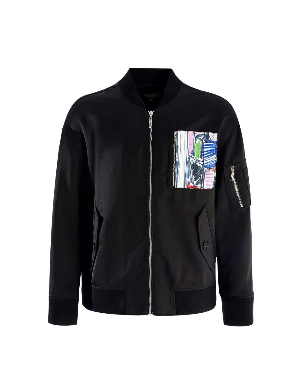 MARK FAST Zipped Baseball Jacket