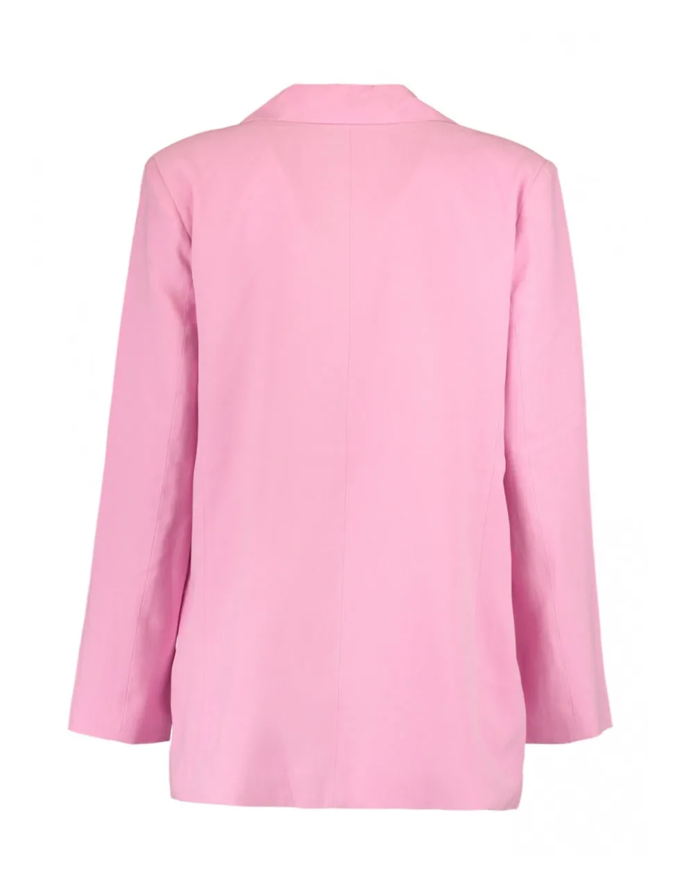 Nelia Flamingo Pink Edge To Edge Blazer