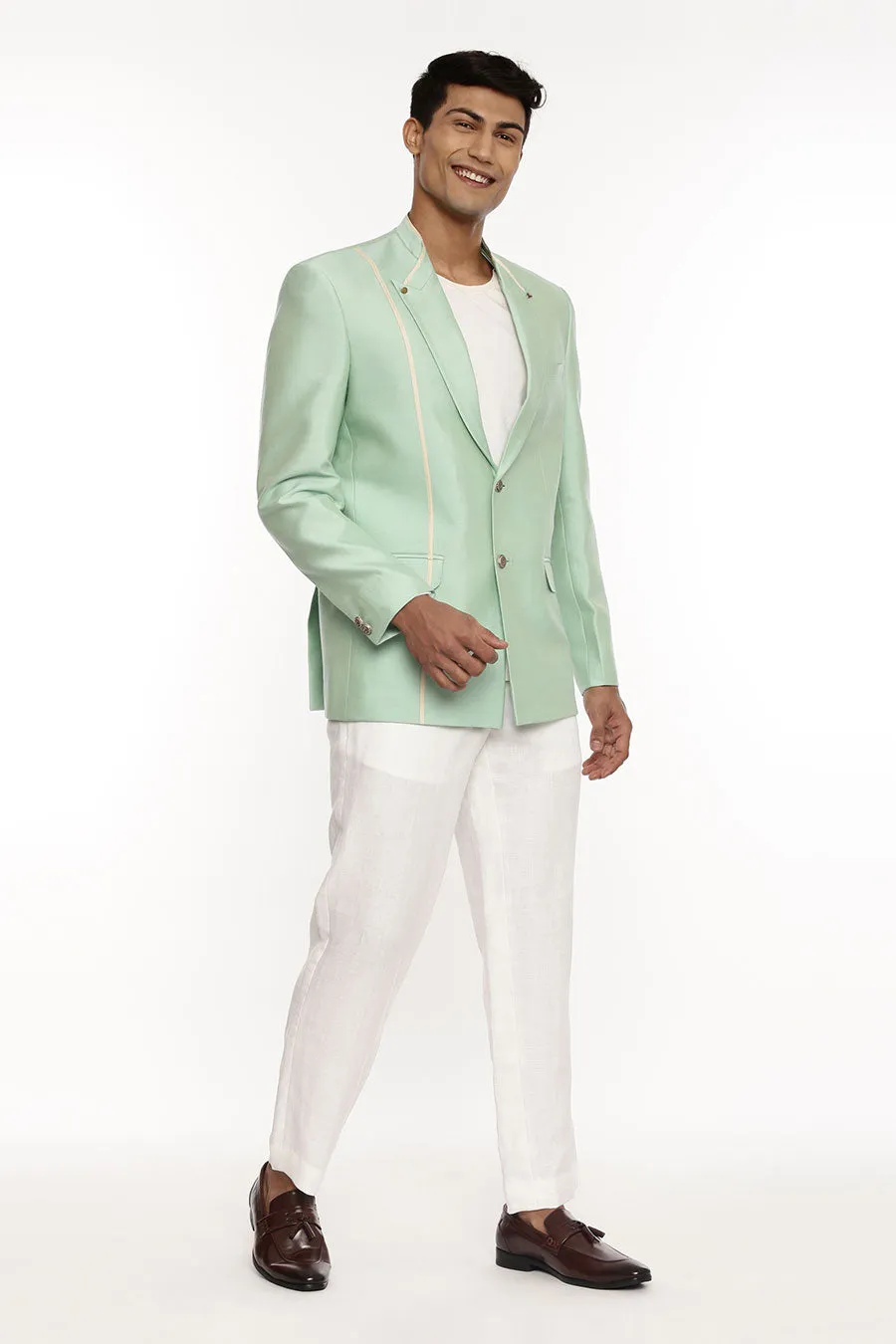 Pastel Green Blazer