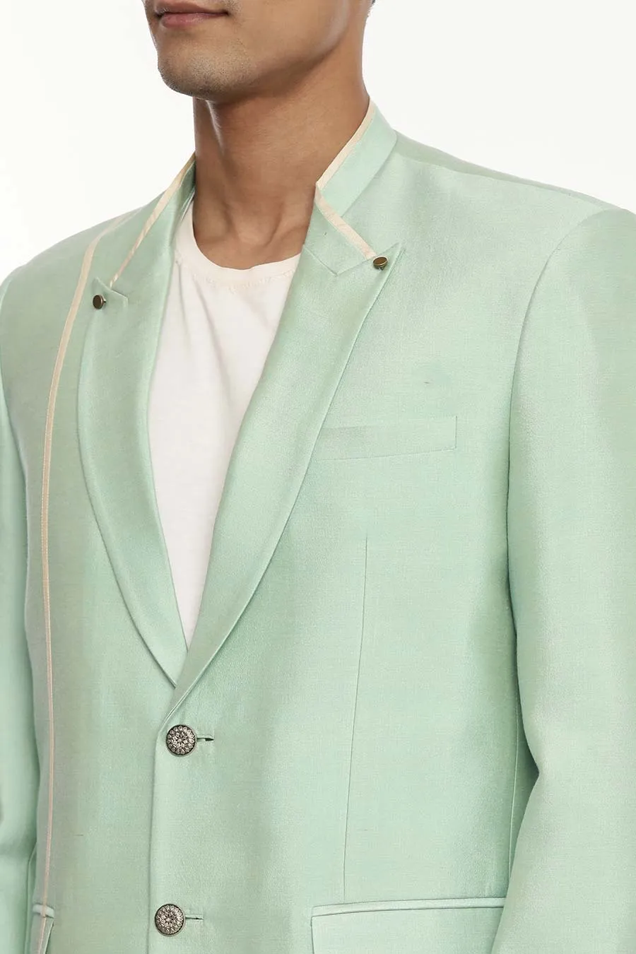 Pastel Green Blazer