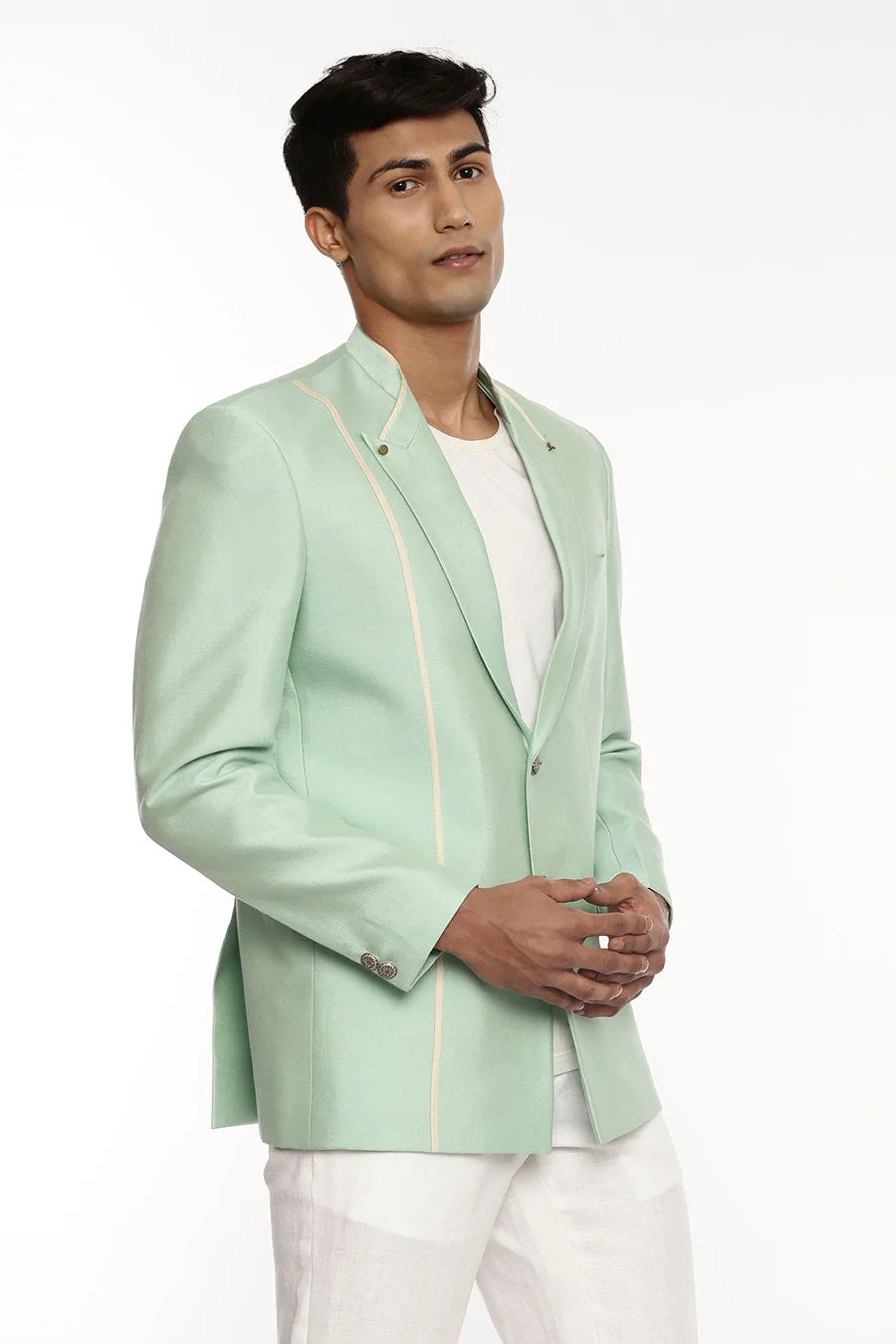 Pastel Green Blazer