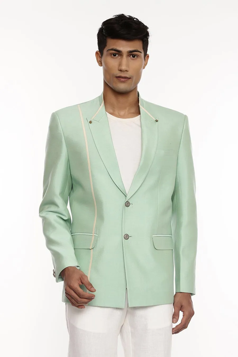 Pastel Green Blazer