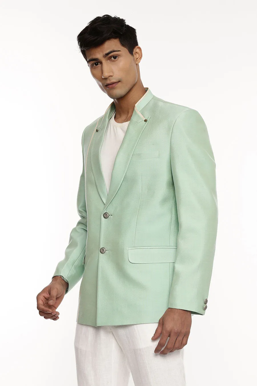 Pastel Green Blazer