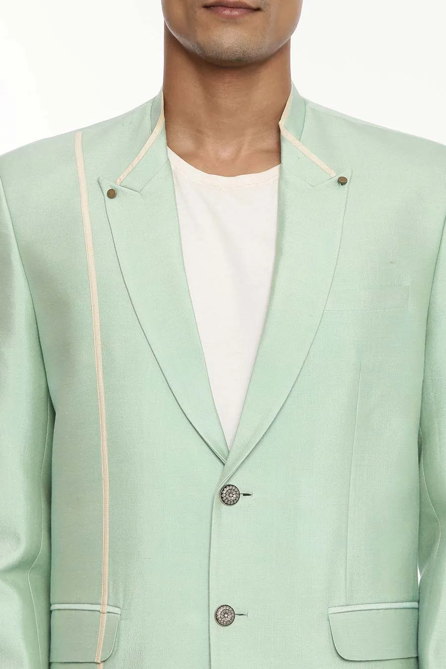 Pastel Green Blazer