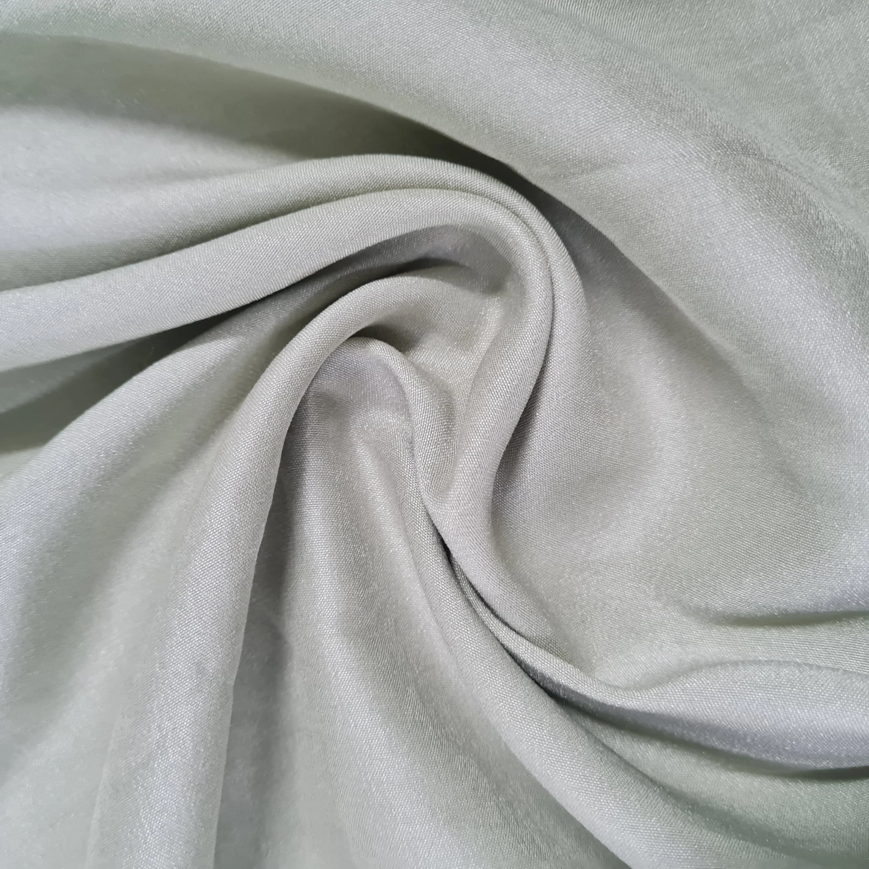 Pista Green Solid Russian Silk Fabric 17937