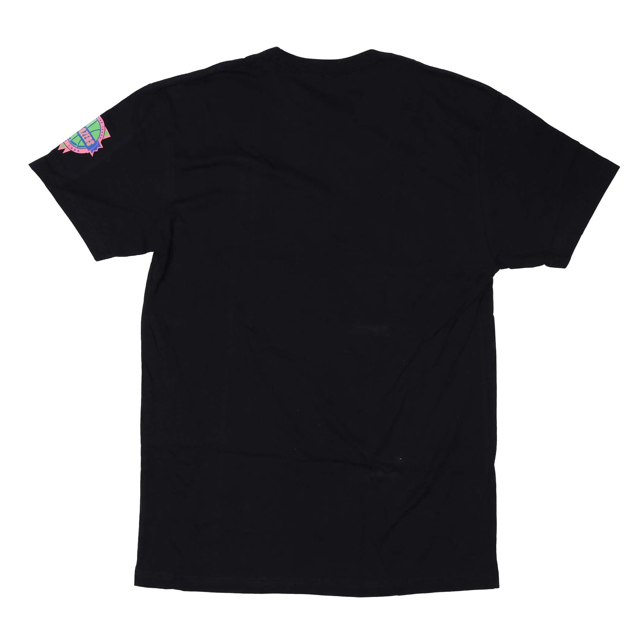 Portland Trail Blazers Mitchell & Ness Color Bomb Black T-shirt