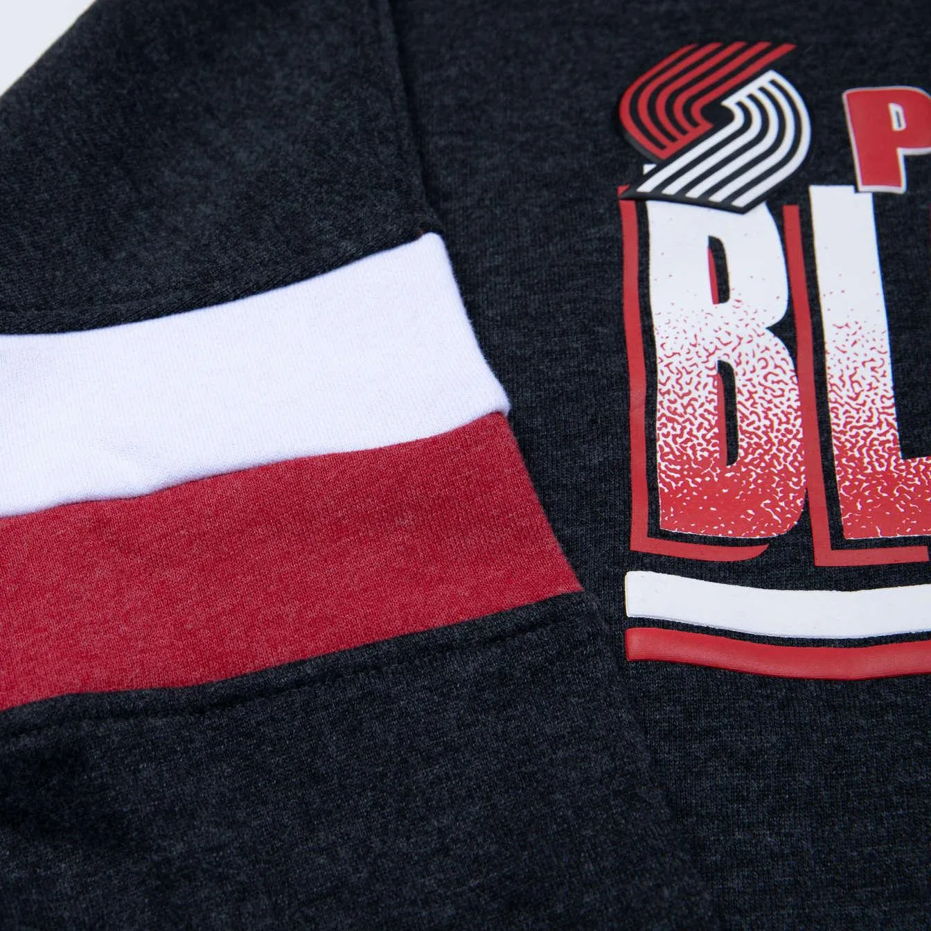 Portland Trail Blazers New Era Women's Blocked Crewneck