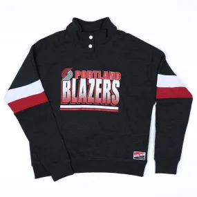 Portland Trail Blazers New Era Women's Blocked Crewneck