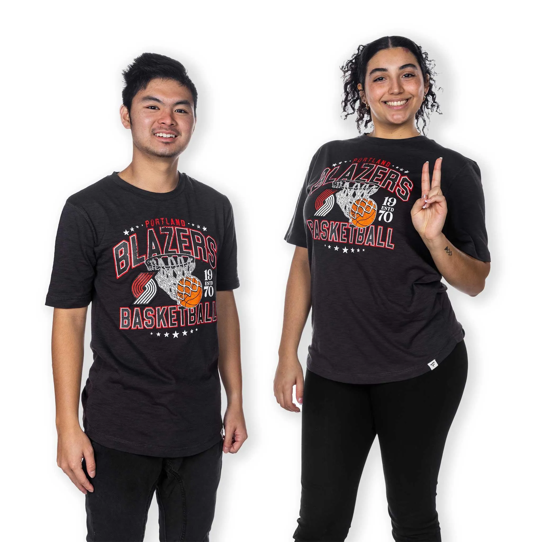 Portland Trail Blazers True Classics Slub Tee