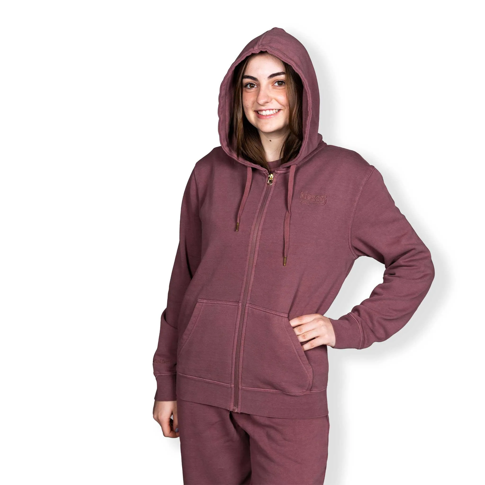 Portland Trail Blazers Women's Mitchell & Ness Terra Full Zip Hoodie