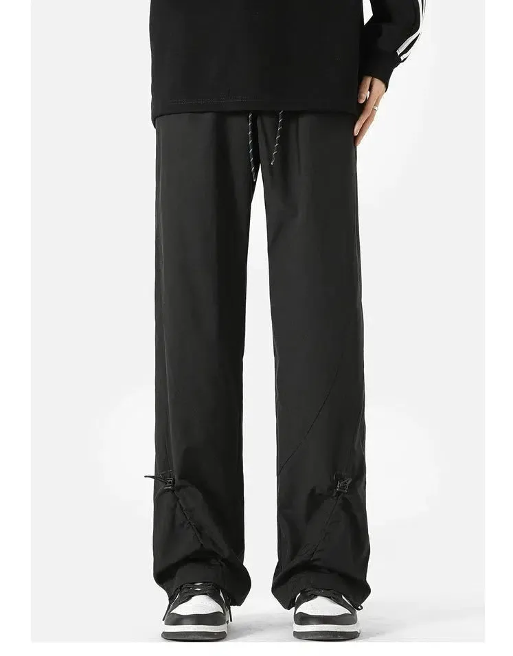 Relaxed Fit Drawstring Pants