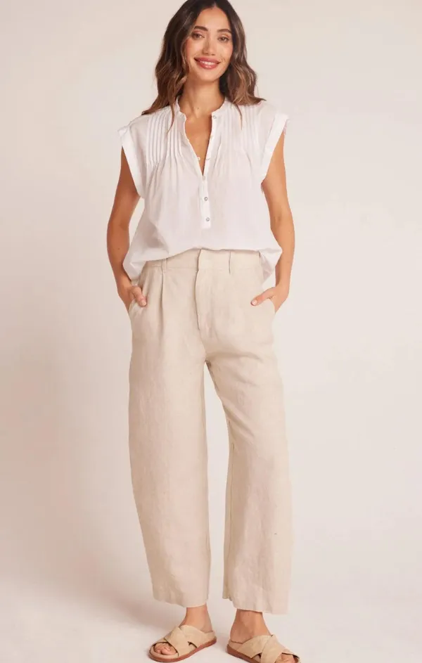 Relaxed Pleat Front Trouser