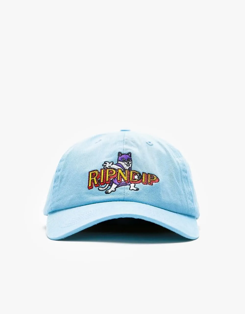 RIPNDIP Captain Nermal Pants Dad Cap - Light Blue