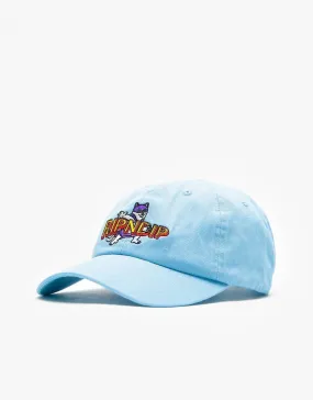 RIPNDIP Captain Nermal Pants Dad Cap - Light Blue