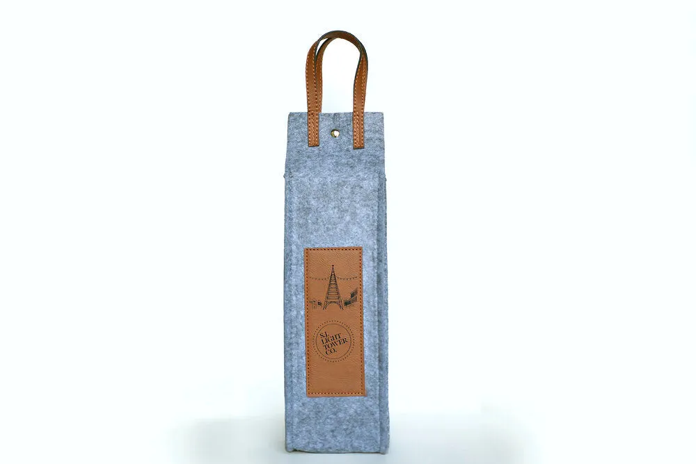 San Jose Flannel Wine Tote