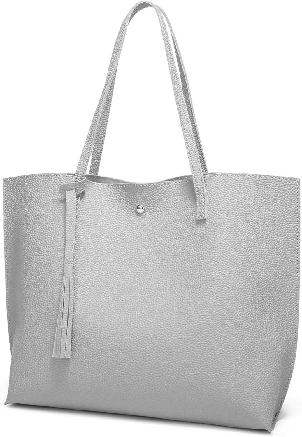 Soft Faux Leather Tote