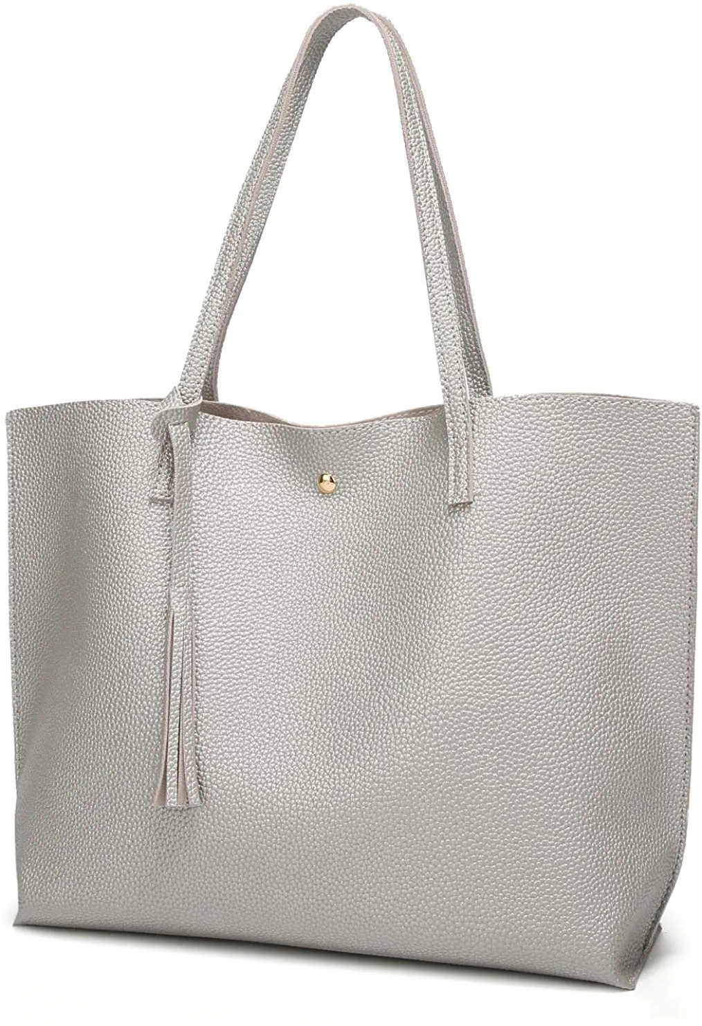 Soft Faux Leather Tote