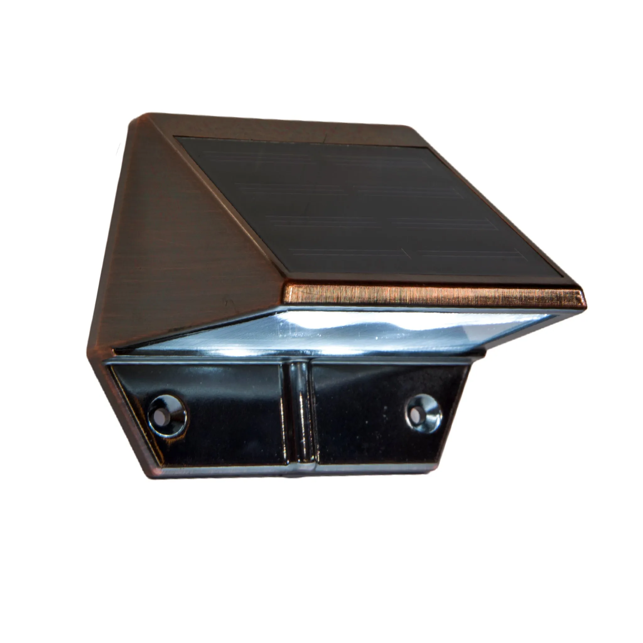 Solar Wall Light - Classy Caps Copper Plated Deck & Wall Light, SL177