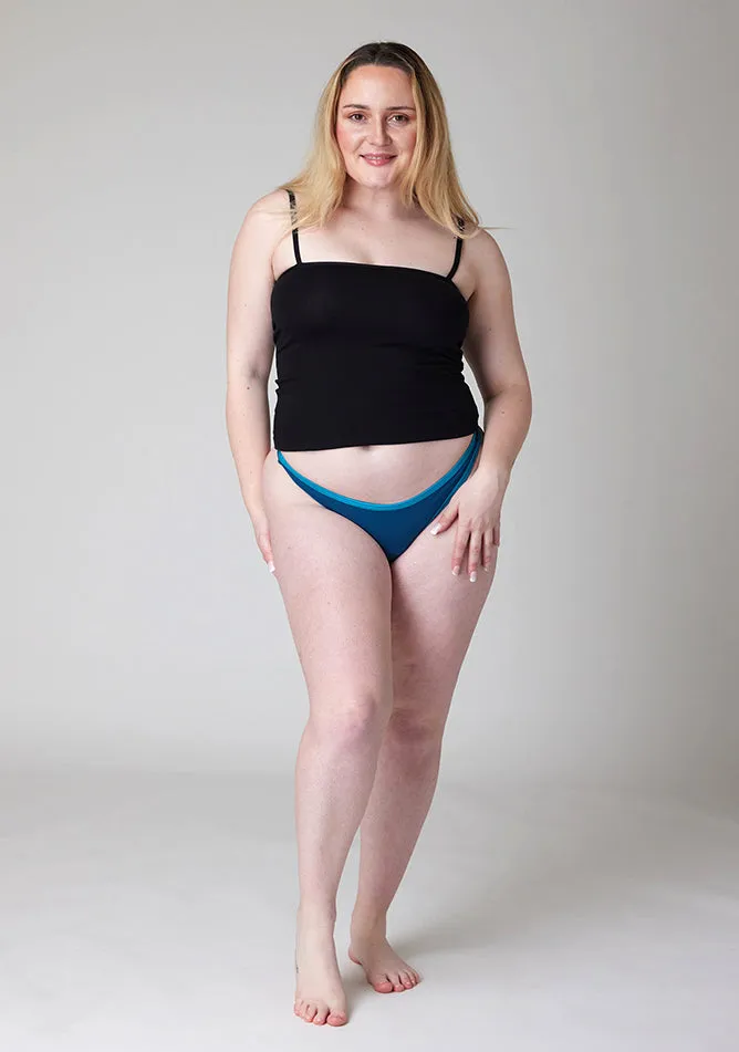 Teal Thong Period Pant - Light Flow Absorbency