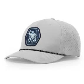 The Shelta 7 Seas Cap in Silver