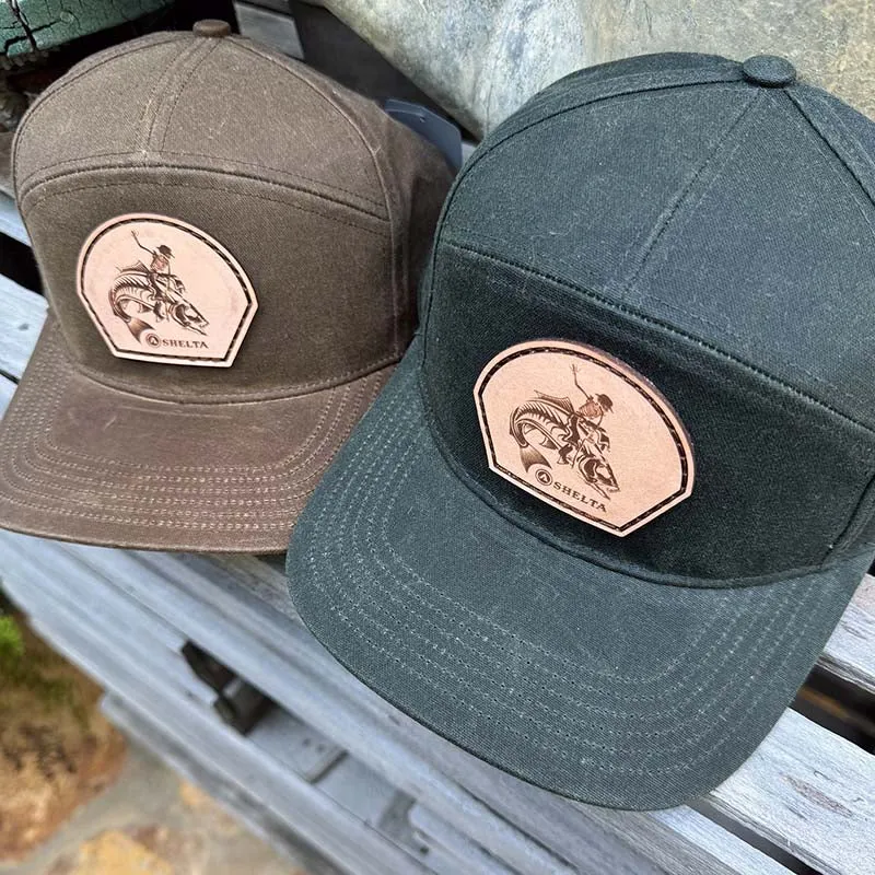 The Shelta Fish Wrangler Cap In Charcoal