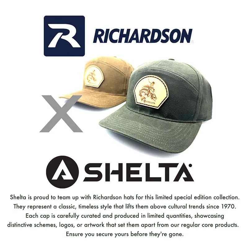 The Shelta Fish Wrangler Cap In Charcoal