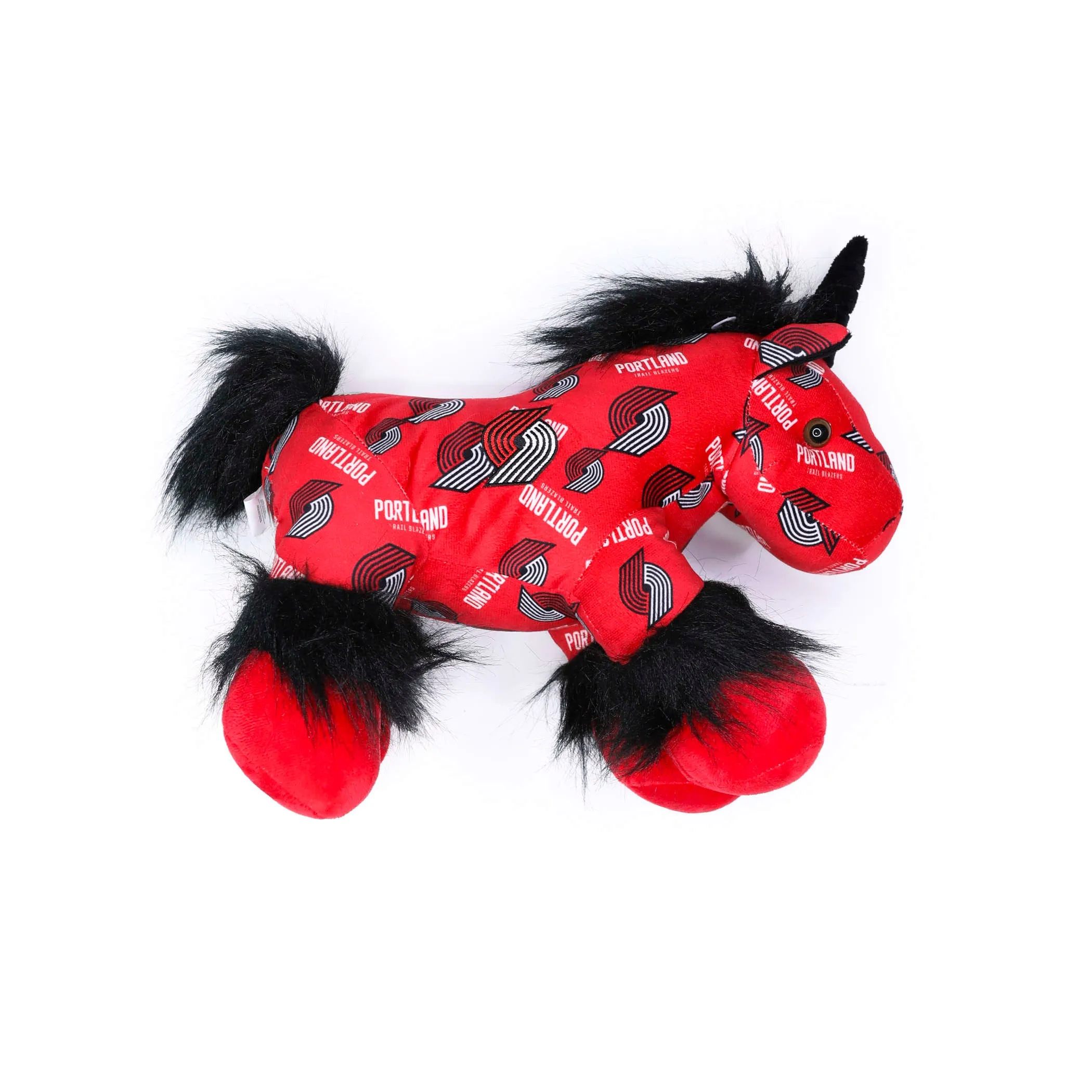 Trail Blazers Team Colors Unicorn Plush